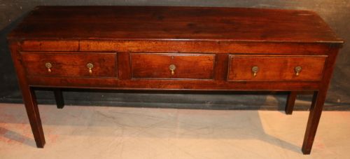 English Oak Dresser Base