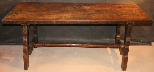 Wonderful Welsh Oak Trestle Table