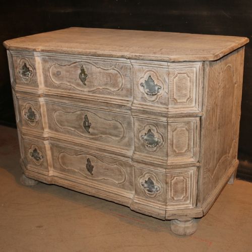 Bleached Oak Commode