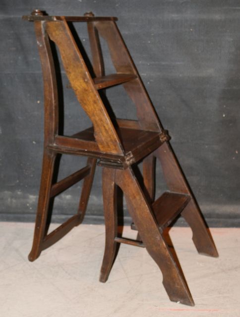 Fruitwood Metamorphic Library Chair