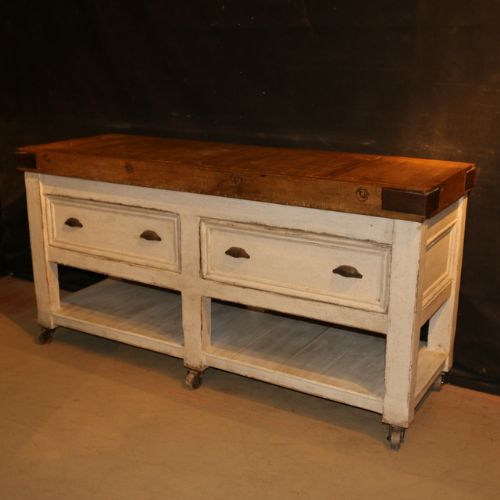 Double Sided Butchers Table