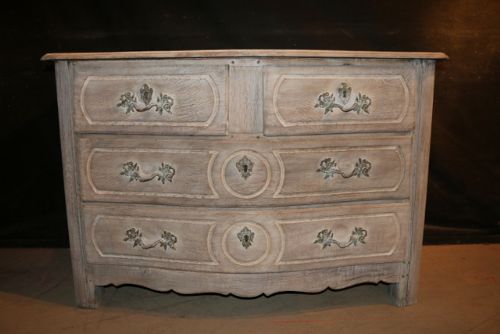 Bleached Oak Commode