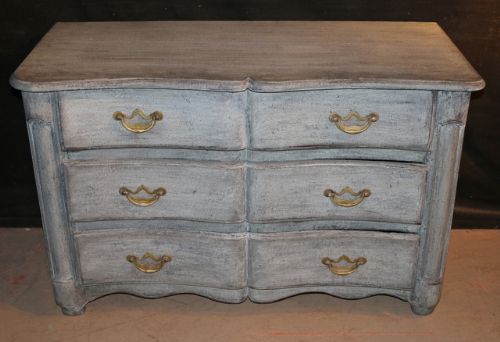 French Serpentine Commode