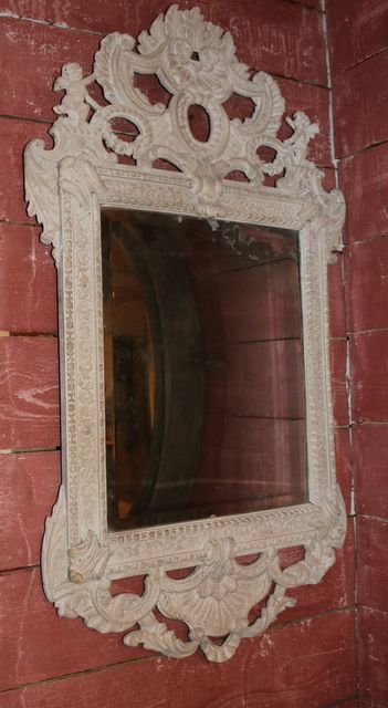 Bleached Oak Mirror