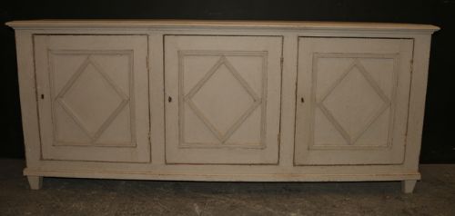 Narrow Painted Buffet