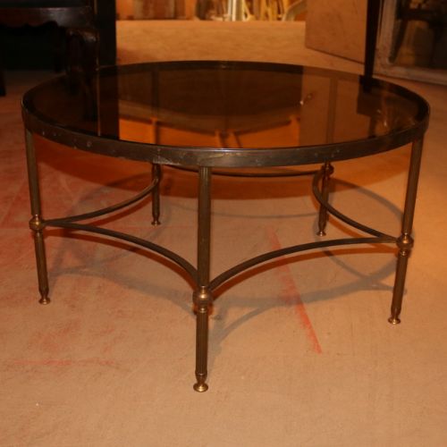 Brass and Glass Low Table