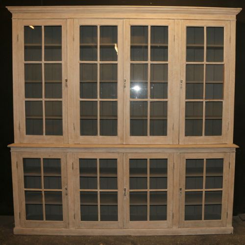 Bleached Library Bookcase