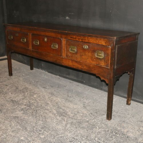 English Oak Dresser Base