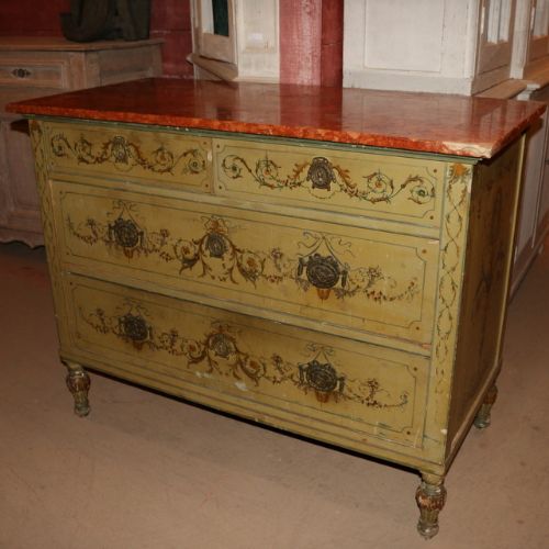 French Decorated Commode