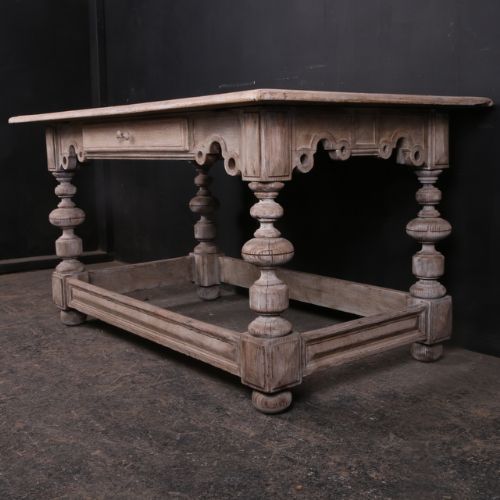 Bleached Side Table