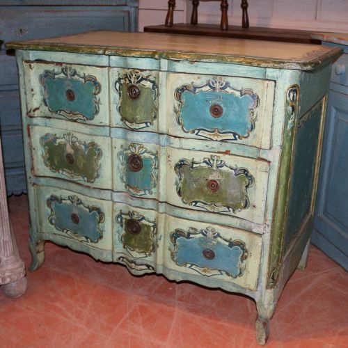 Italian Serpentine Commode