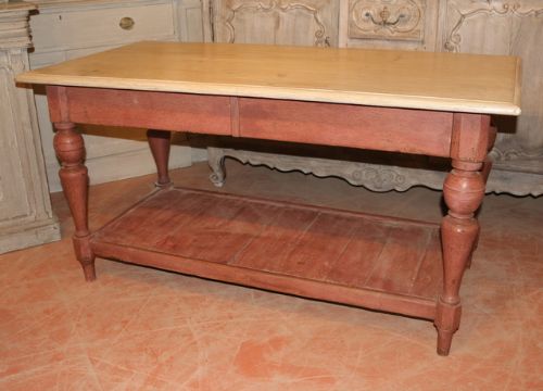 Painted Drapers Table