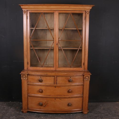 Bowfront Display Cupboard