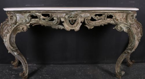 Original Painted Console Table