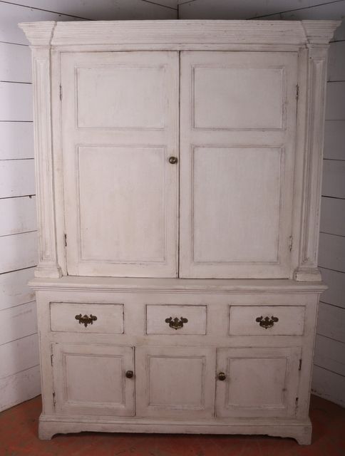 Painted Housekeepers Cupboard