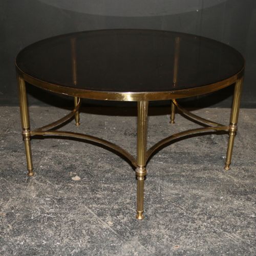 Brass and Glass Low Table