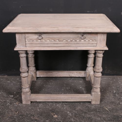 Bleached Side Table