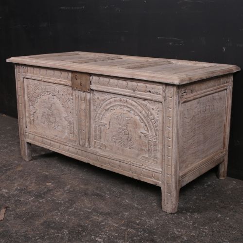 Bleached Oak Coffer