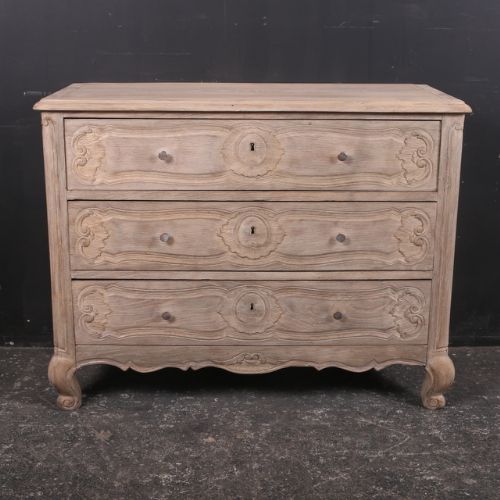 Bleached Oak Commode