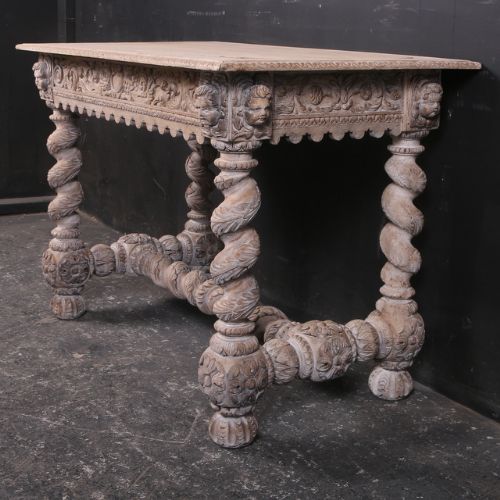Dutch Oak Side Table