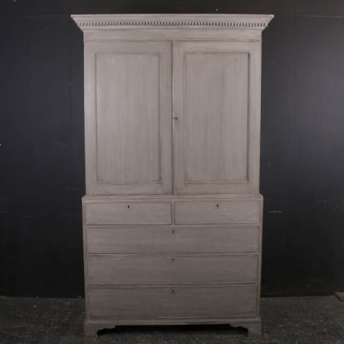 Painted Linen Cupboard