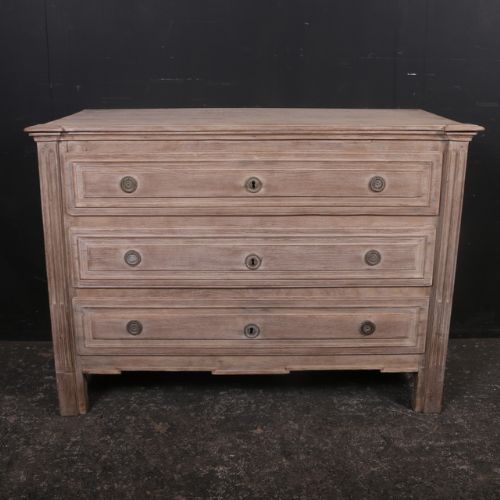 Bleached Oak Commode