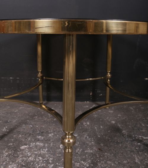 Brass and Glass Low Table