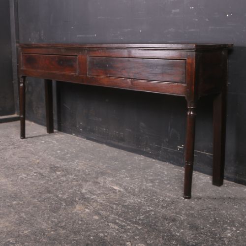 Narrow Oak Dresser Base