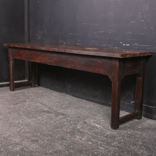 Oak and Pine Serving Table