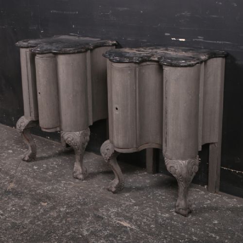 Pair of Italian Bedside Cabinets
