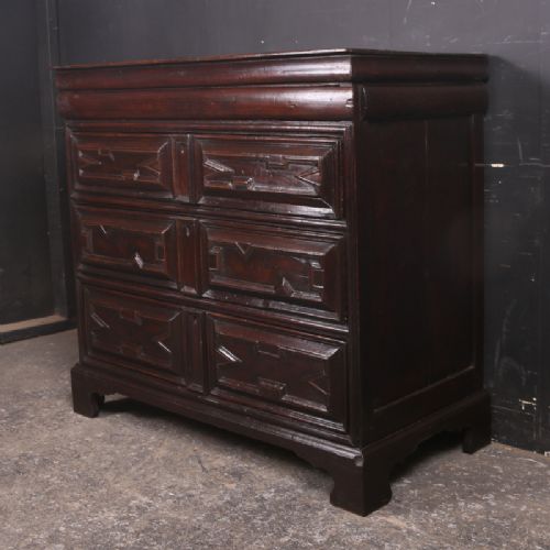 Geometric Moulded Chest of Drawers