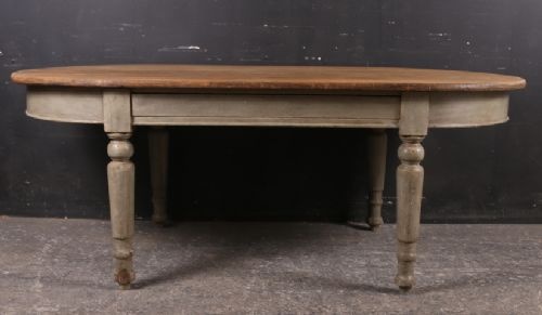 Wonderful D-end Farm Table
