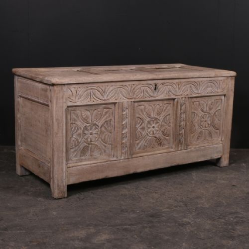 Bleached Oak Coffer