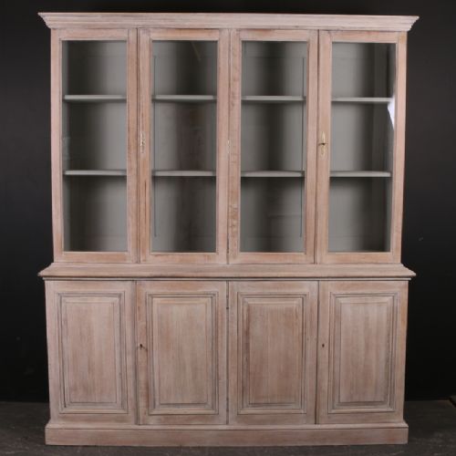 Bleached Oak Bookcase