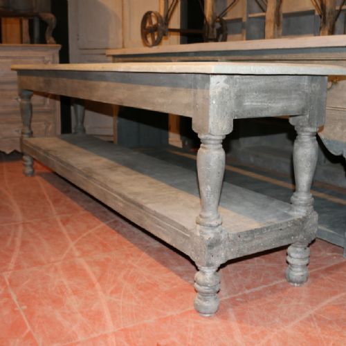 Narrow Serving/ Drapers Table