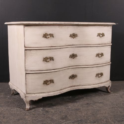 Danish Serpentine Commode
