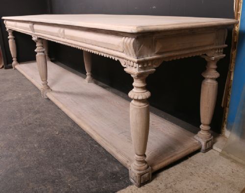 French Oak Drapers Table