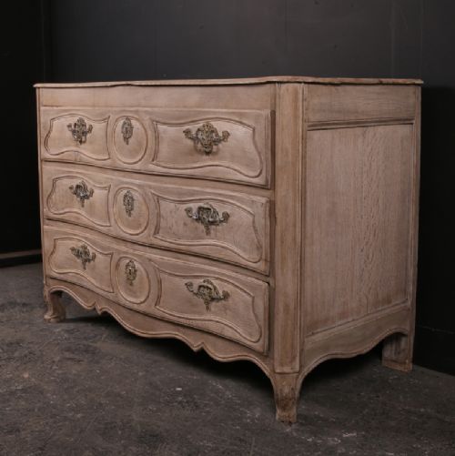 Bleached Oak Commode
