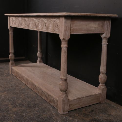 Bleached Oak Server