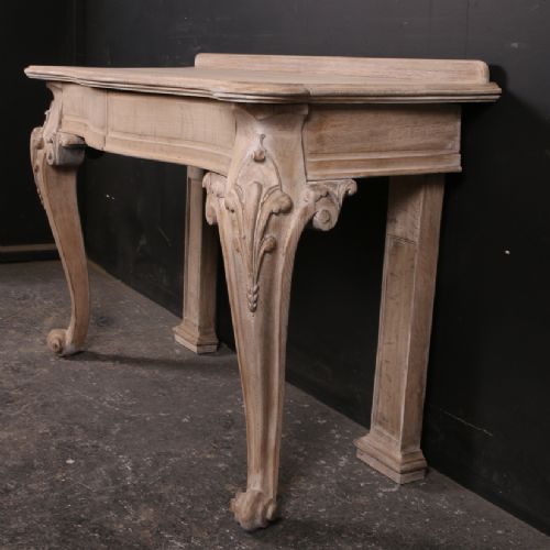 French Oak Console Table