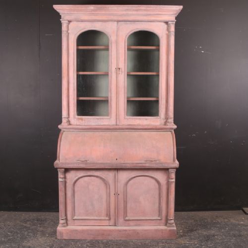 Cylinder Bureau Bookcase