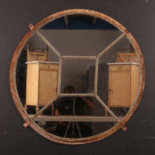 French Circular Mirror