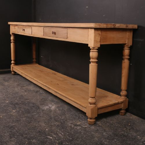 Walnut and Pine Drapers Table