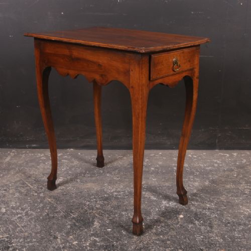 French Walnut Lamp Table