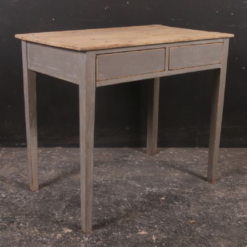 Small Painted Lamp Table