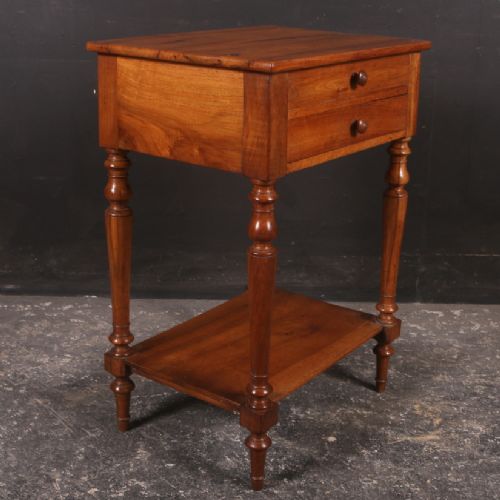 French Cherrywood Lamp Table