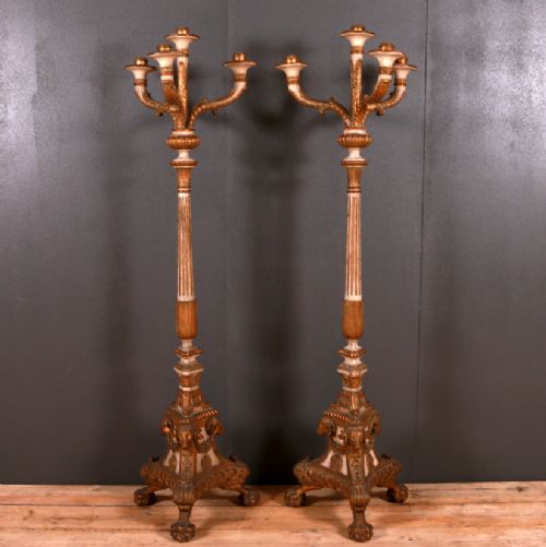 Pair of Italian Torcheres