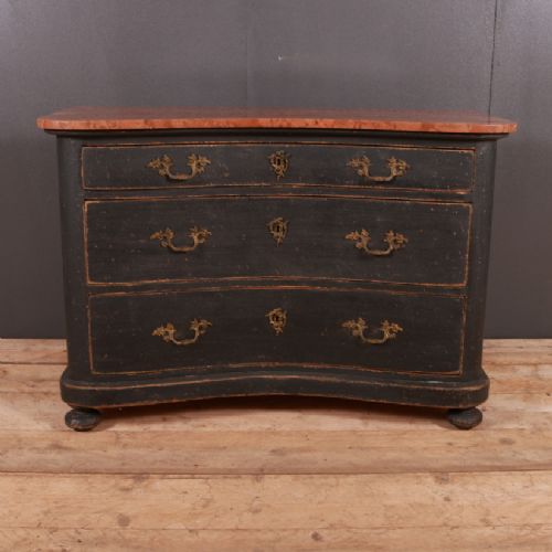 French Concave Front Commode