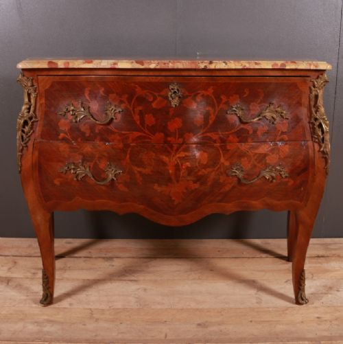 French Bombe Shaped Commode