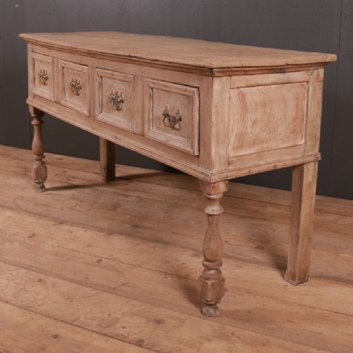 Bleached Oak Dresser Base